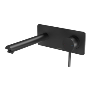 Pina Wall Basin / Bath Mixer Set 180mm Trim Kit Only Lead Free Matte Black - Matte Black