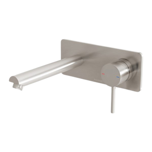 Pina Wall Basin / Bath Mixer Set 180mm Trim Kit Only Lead Free Brushed Nickel - Brushed Nickel