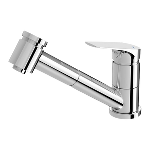 Ivy MKII Pull Out Sink Mixer with Veggie Spray Chrome - Chrome