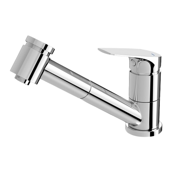 Ivy MKII Pull Out Sink Mixer with Veggie Spray Lead Free 6 Star Chrome