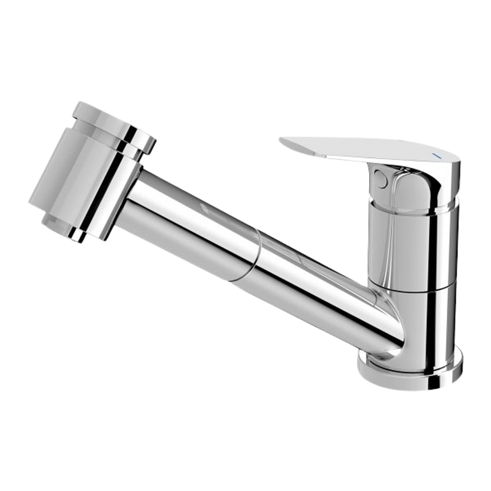 Ivy MKII Pull Out Sink Mixer with Veggie Spray Lead Free 6 Star Chrome