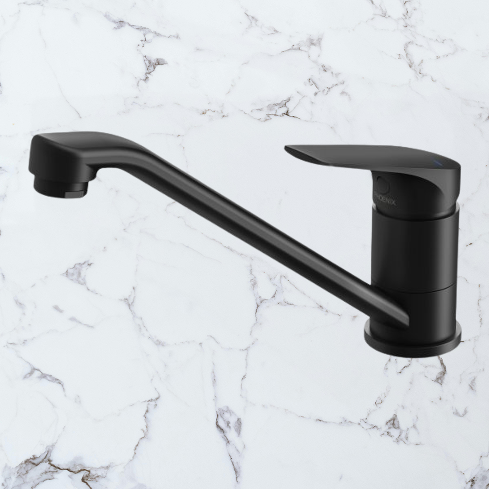 Ivy MKII Swivel Sink Mixer Lead Free Matte Black