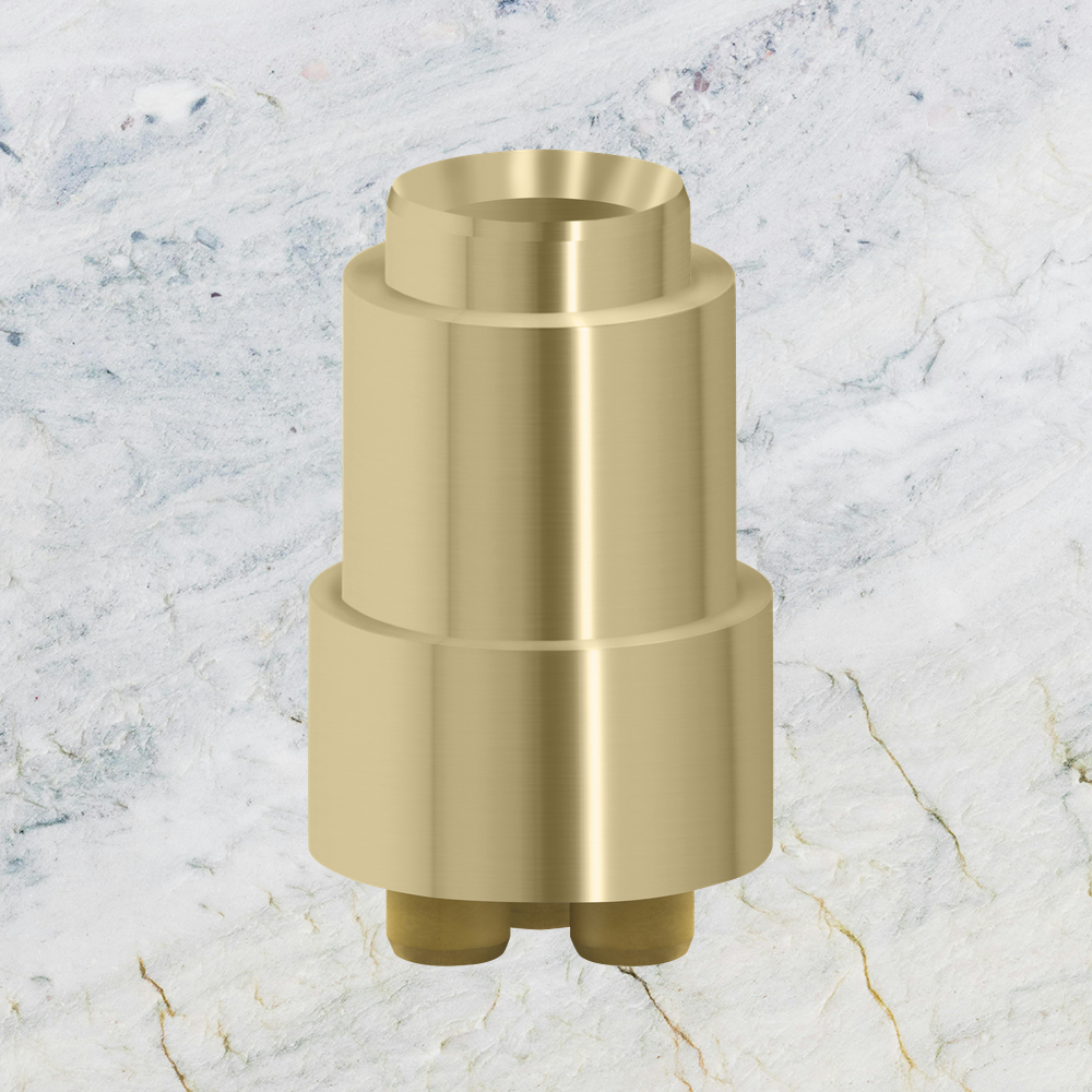 SwitchMix Wall Mixer 25mm Extended Seat Assy Lead Free Brushed Gold