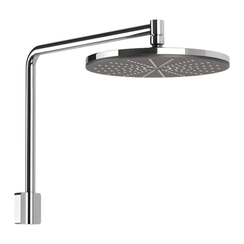 NX Vive Shower Arm & Rose Chrome