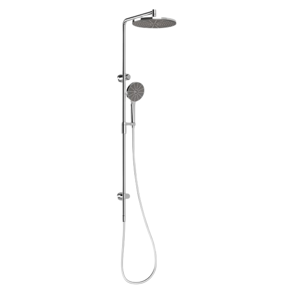 NX Vive Twin Shower Chrome