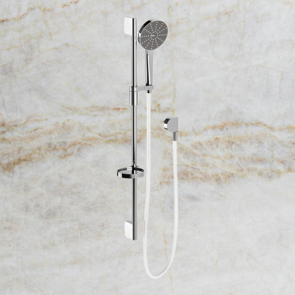 NX Vive Rail Shower Chrome White