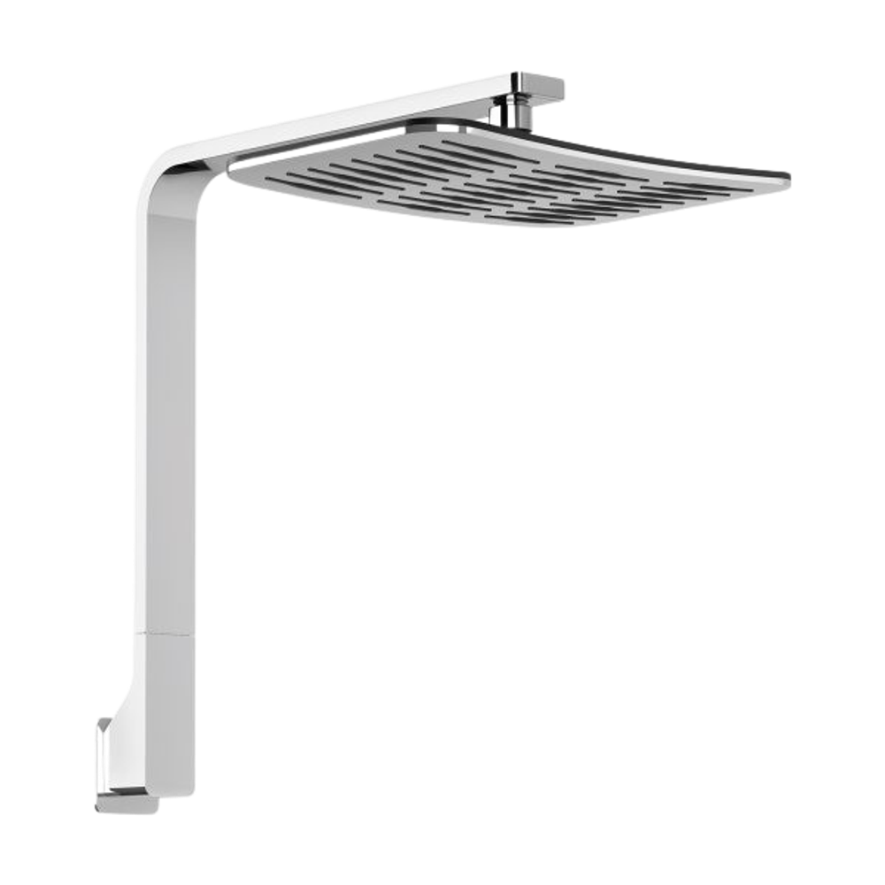 NX Cape Shower Arm & Rose Chrome