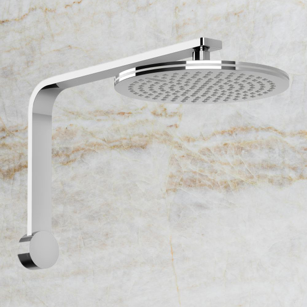 NX Quil Shower Arm & Rose Chrome