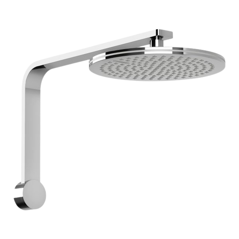 NX Quil Shower Arm & Rose Chrome