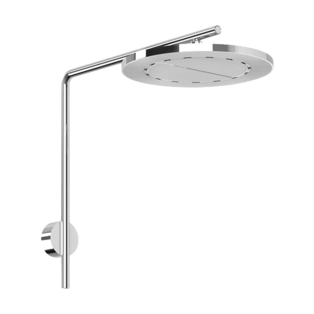 NX Iko Shower Arm & Rose Chrome