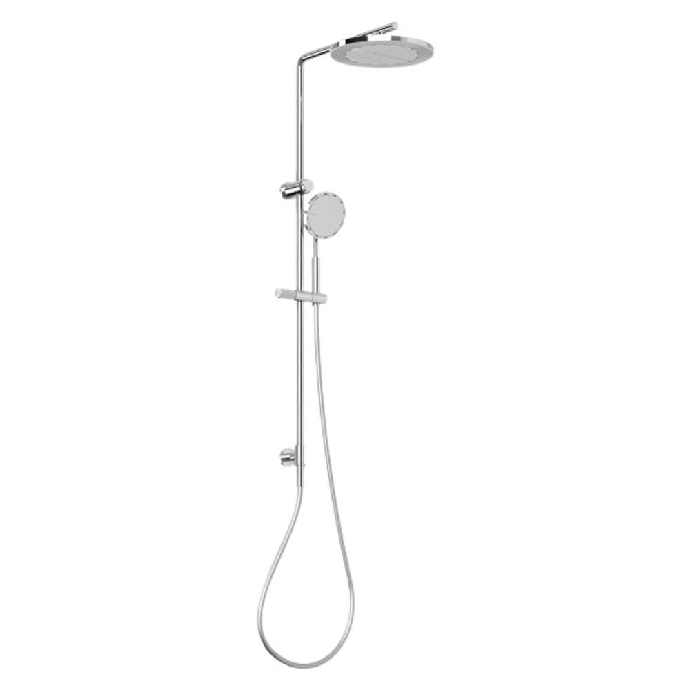 NX Iko Twin Shower Chrome