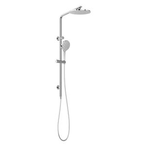 Oxley Twin Shower Chrome - Chrome