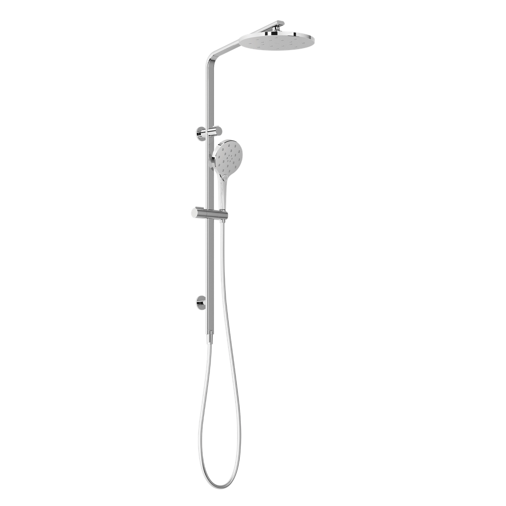 Oxley Twin Shower Chrome