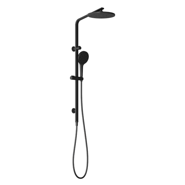 Oxley Twin Shower Matte Black