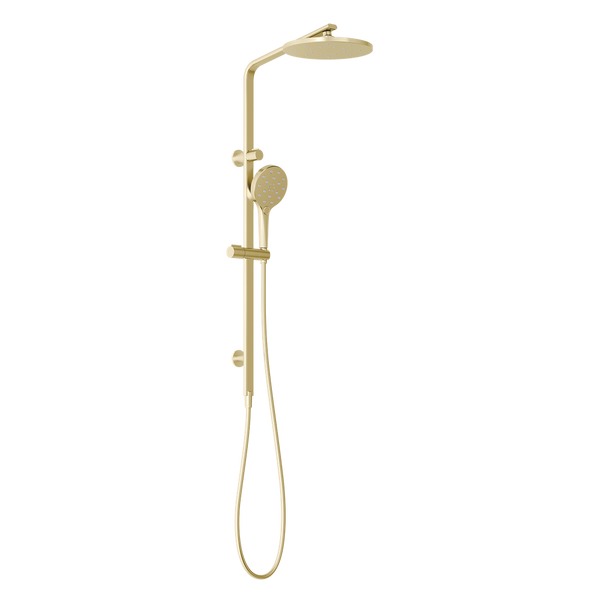 Oxley Twin Shower Brushed Gold