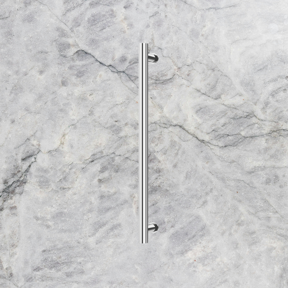 Phoenix Heated Towel Rail Round 600mm Chrome