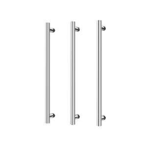 Phoenix Heated Triple Towel Rail Round 600mm Chrome - Chrome