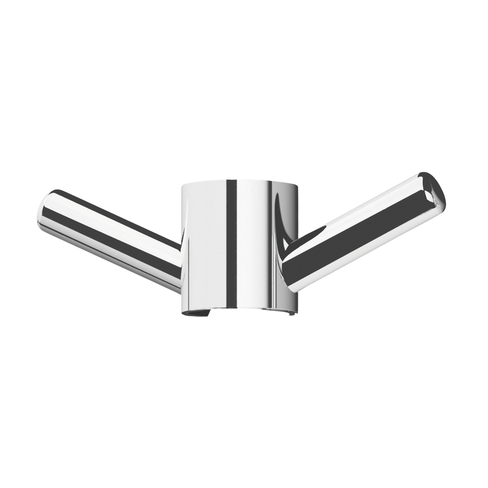 Phoenix Vertical Rail Hook Round Chrome