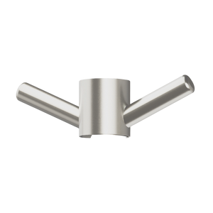 Phoenix Vertical Rail Hook Round Brushed Nickel - Brushed Nickel
