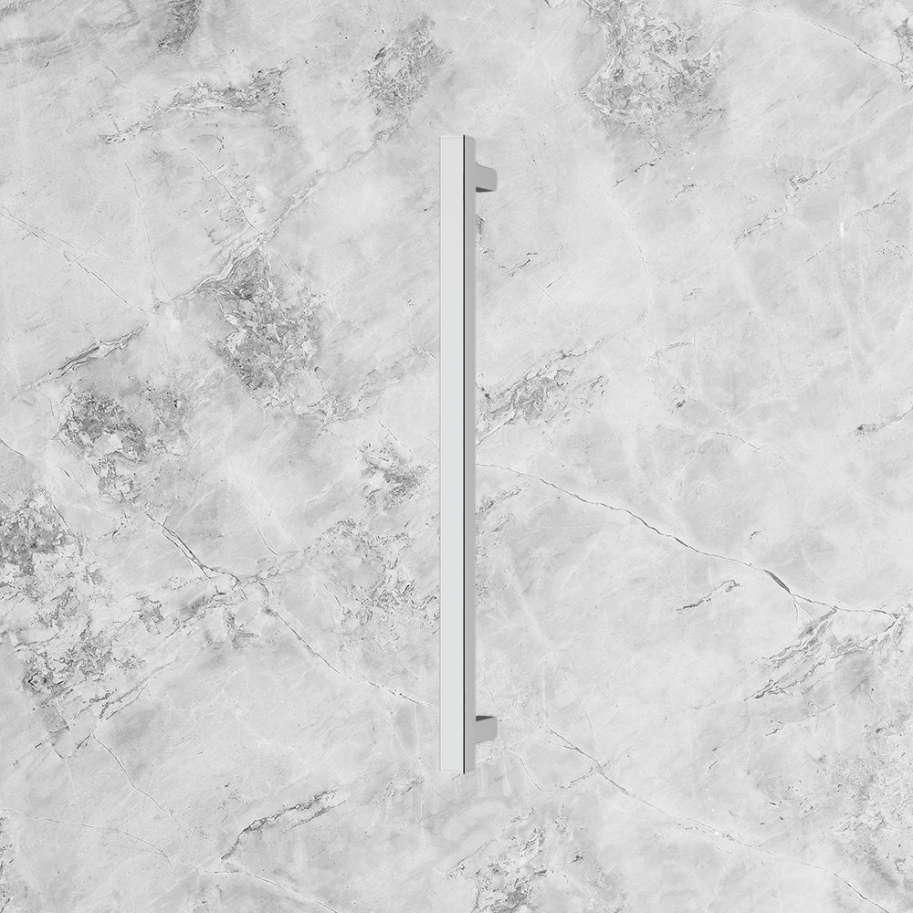 Phoenix Heated Towel Rail Square 600mm Chrome