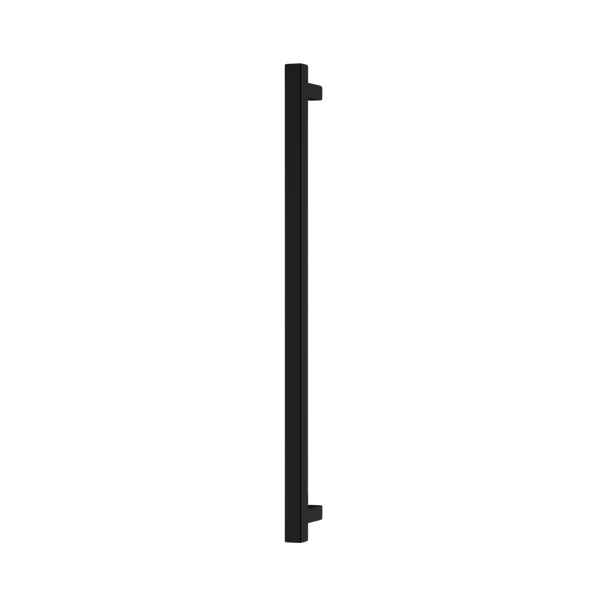 Phoenix Heated Towel Rail Square 800mm Matte Black