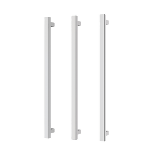 Phoenix Heated Triple Towel Rail Square 800mm Chrome - Chrome