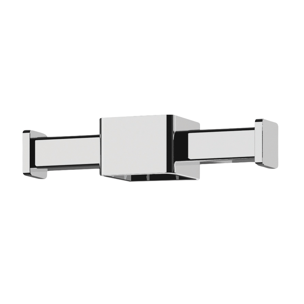 Phoenix Vertical Rail Hook Square Chrome