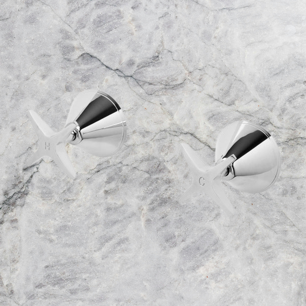 Ivy Wall Top Assemblies Chrome