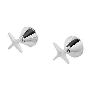 Ivy Wall Top Assemblies Chrome - Chrome