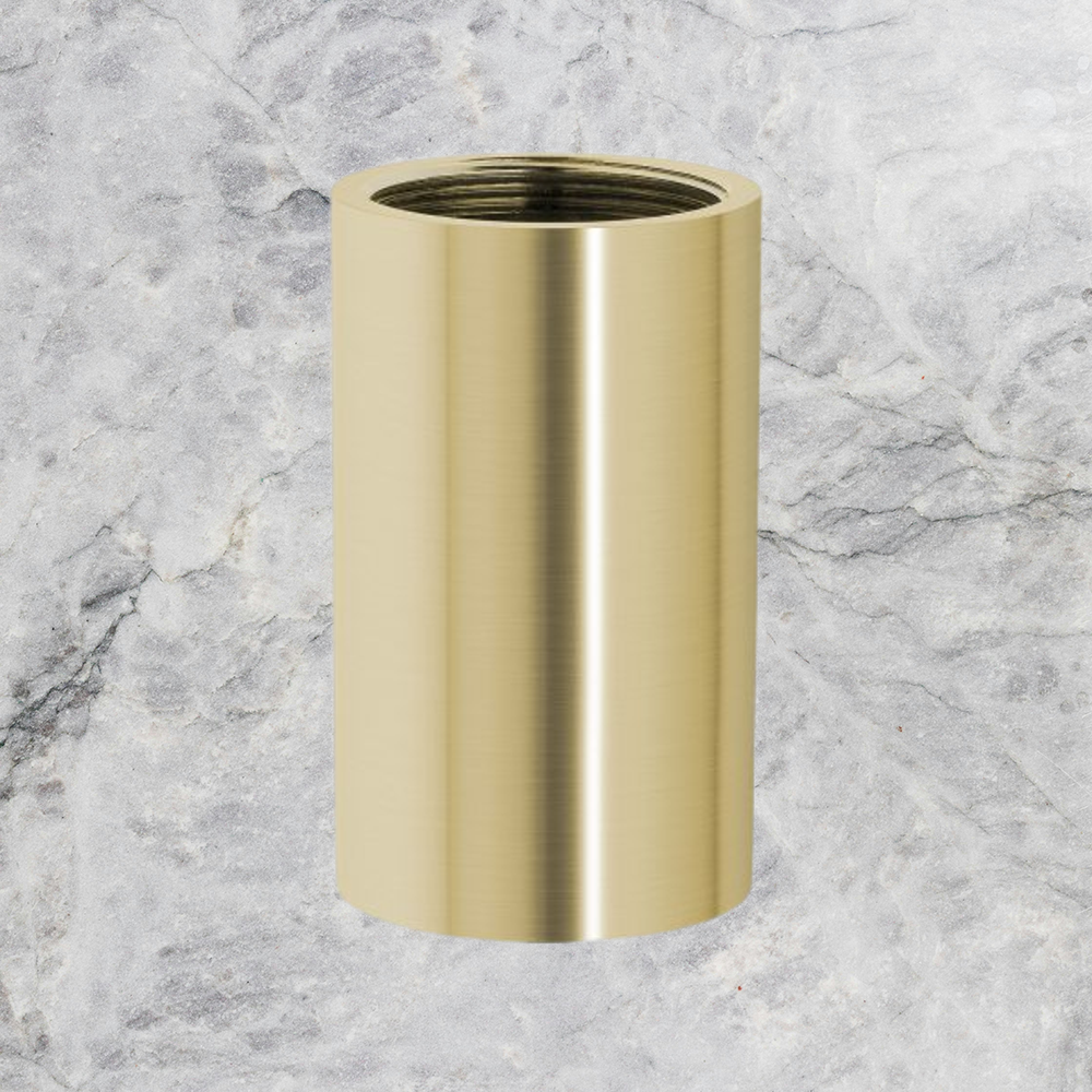 Shower Mixer Body Extension 25mm Brushed Gold