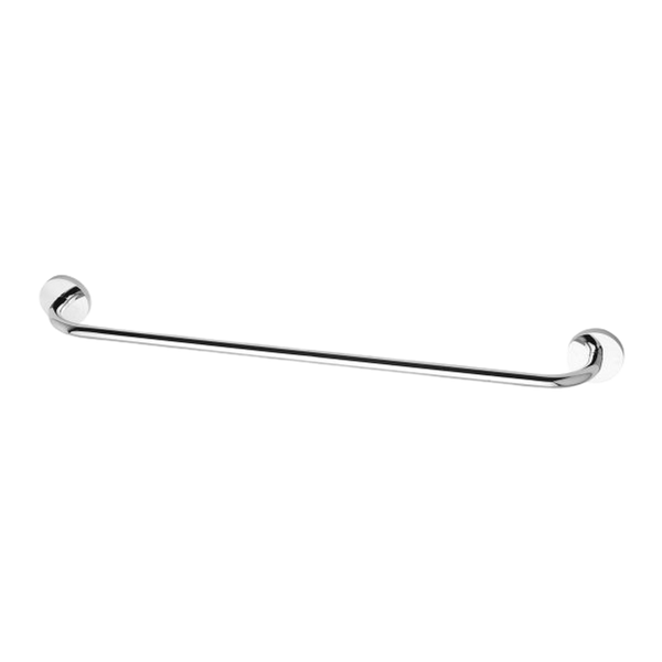Festival Single Towel Rail 600mm Chrome