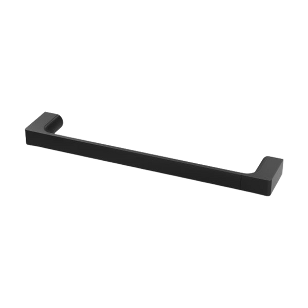 Gloss Hand Towel Rail Matte Black