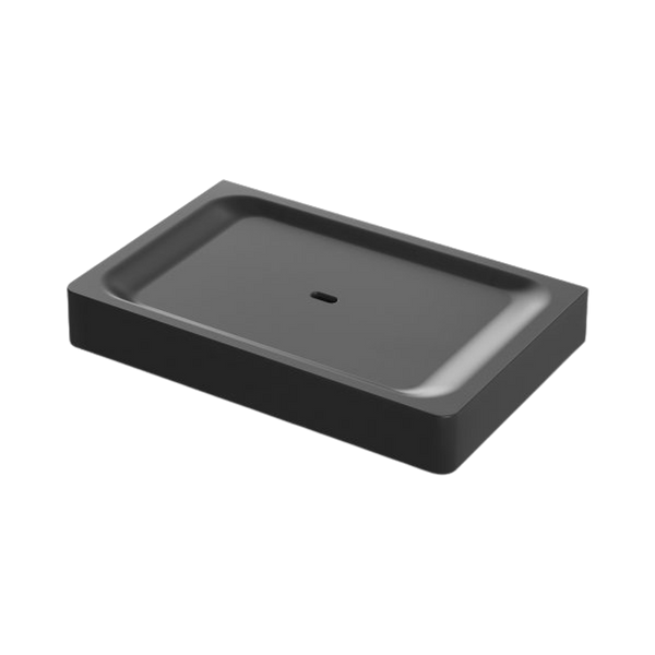 Gloss Soap Dish Matte Black