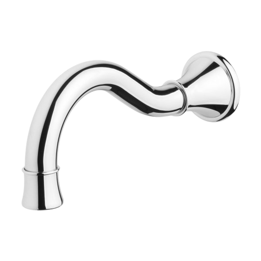 Nostalgia Basin / Bath Outlet 180mm Shepherds Crook  Chrome
