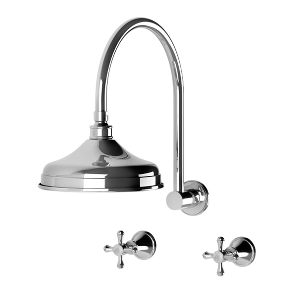 Nostalgia Shower Set Chrome