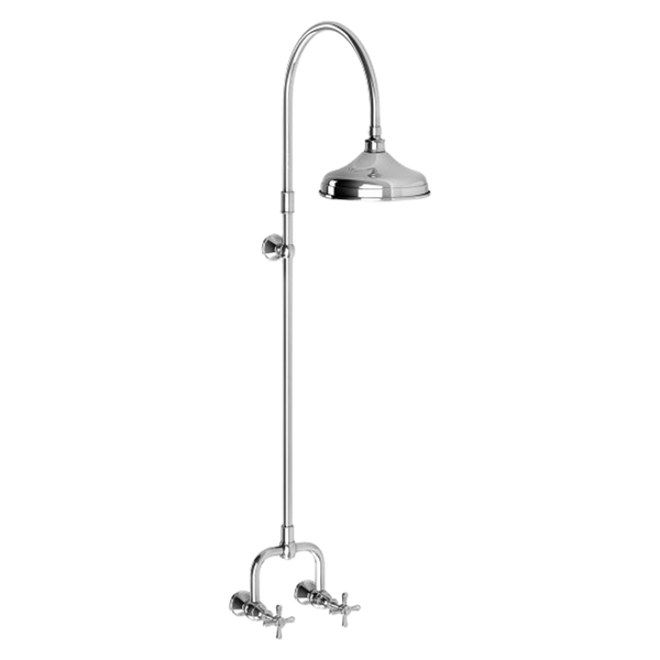 Nostalgia Exposed Shower Set Chrome