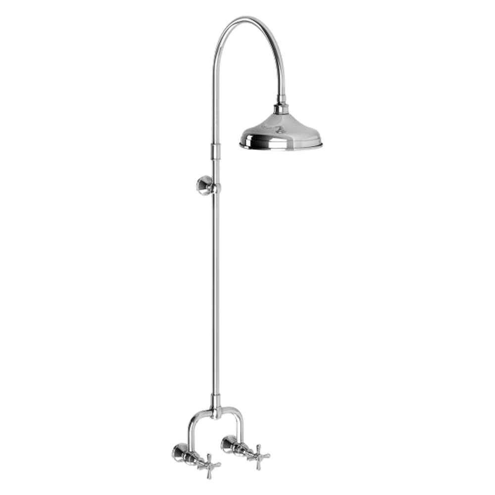 Nostalgia Exposed Shower Set Chrome