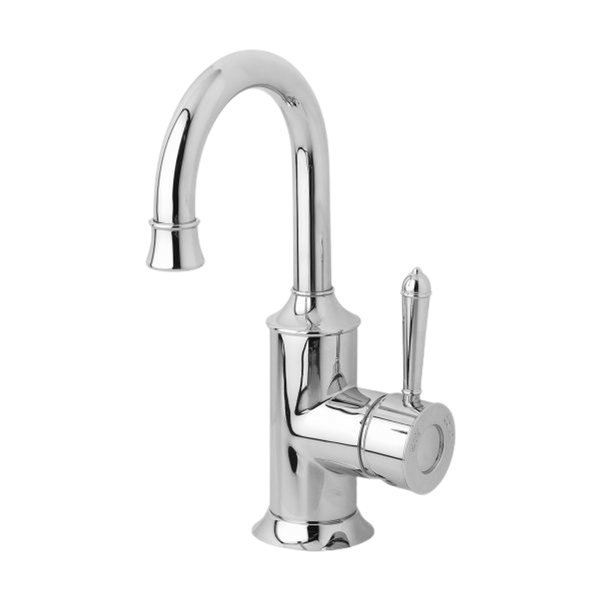 Nostalgia Basin Mixer 120mm Gooseneck Chrome