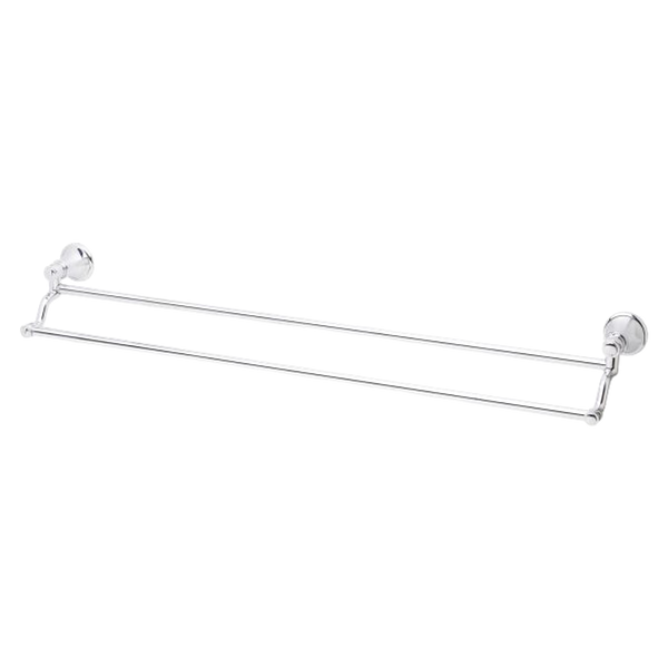 Nostalgia Double Towel Rail 760mm Chrome