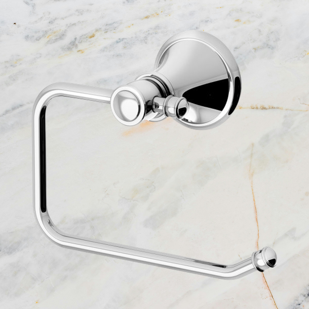 Nostalgia Toilet Roll Holder Chrome