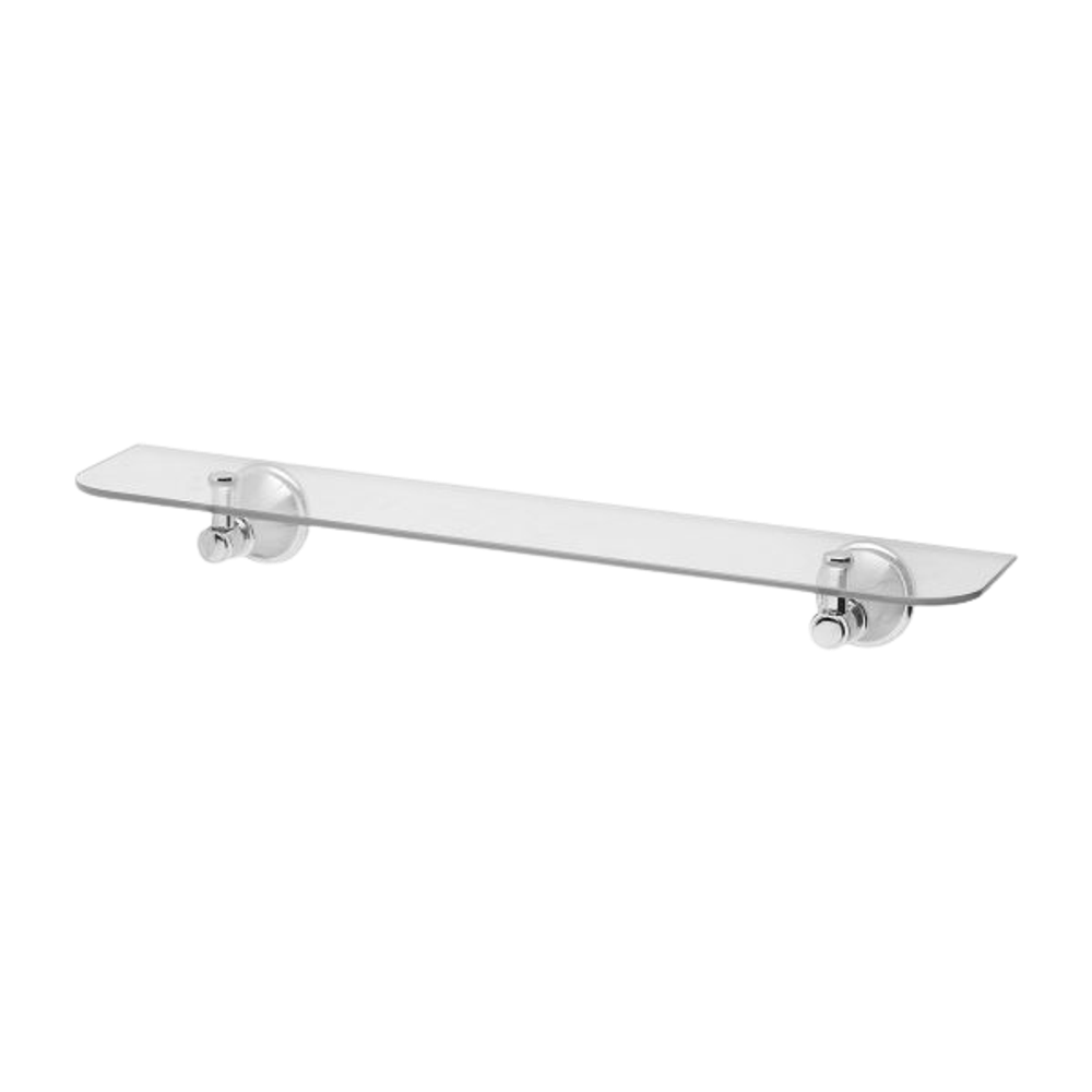 Nostalgia Glass Shelf Chrome