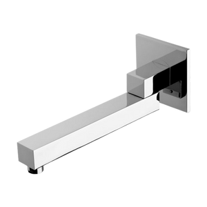 Swivel Bath Outlet Squareline 200mm Chrome - Chrome