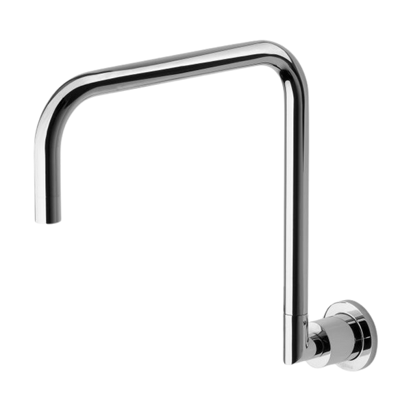 Radii Wall Sink Outlet 300mm Squareline Chrome