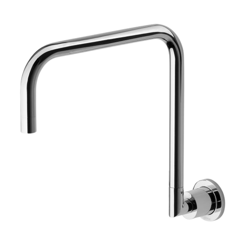 Radii Wall Sink Outlet 300mm Squareline Chrome