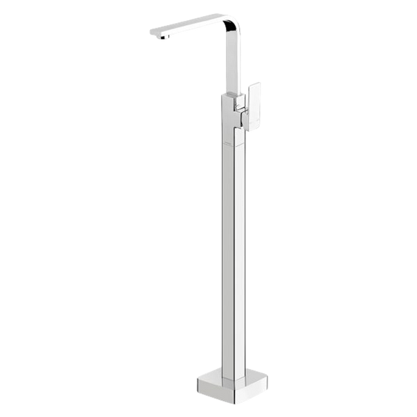 Radii Floor Mounted Bath Mixer Chrome
