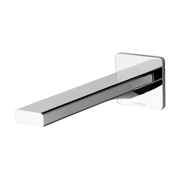 Radii Wall Bath Outlet 200mm Chrome