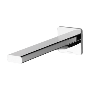 Radii Wall Bath Outlet 200mm Chrome - Chrome