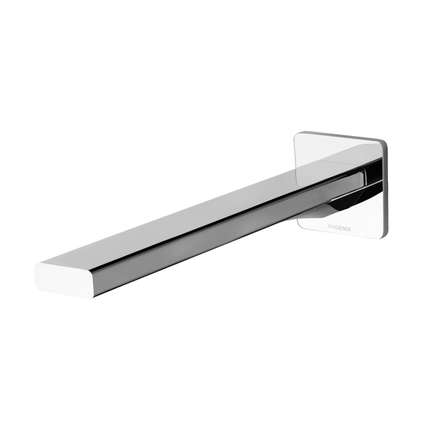 Radii Wall Bath Outlet 230mm Chrome