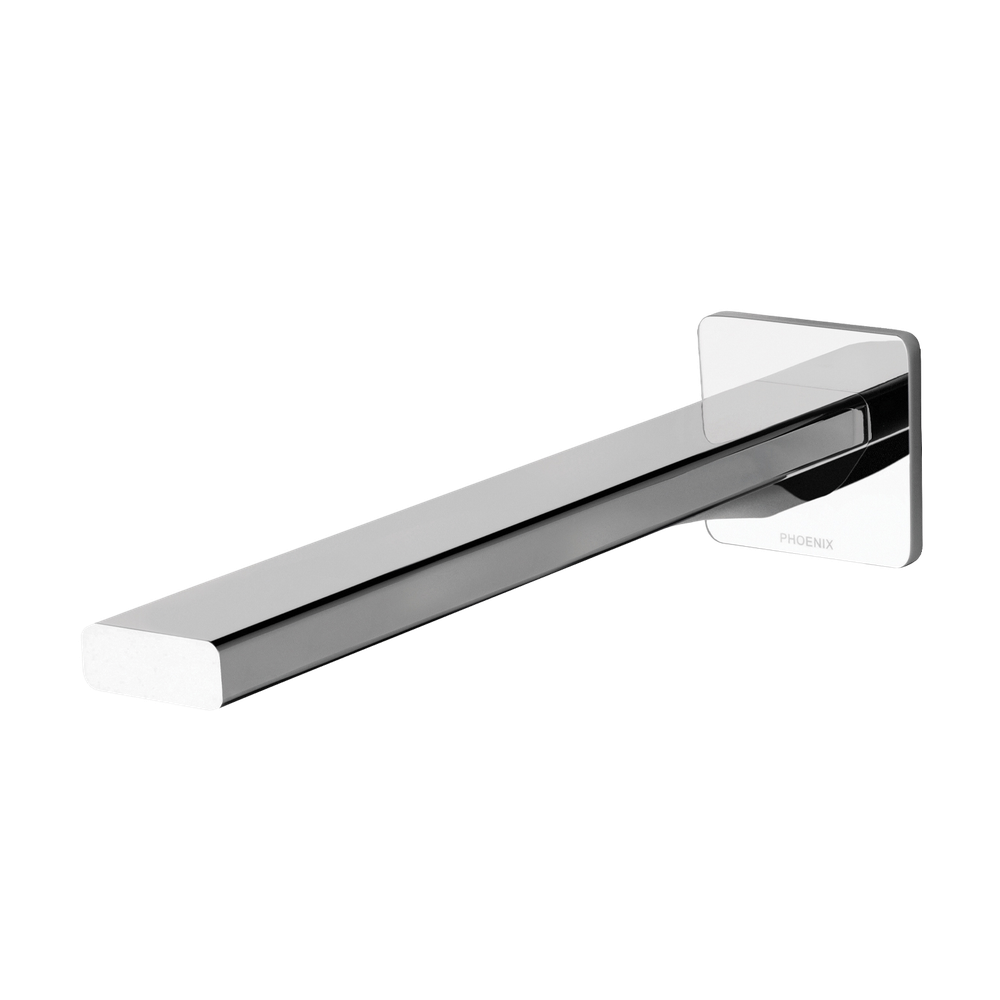 Radii Wall Bath Outlet 230mm Chrome