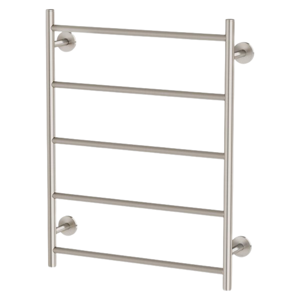 Radii Towel Ladder 550 x 740mm Round Plate Brushed Nickel
